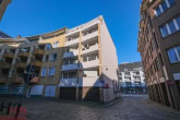 Rückansicht des Hauses - Möblierte 1-Zimmer Wohnung mit Dachterrasse in Bremens Altstadt