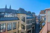 Ausblick von der Dachterrasse - Möblierte 1-Zimmer Wohnung mit Dachterrasse in Bremens Altstadt