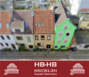 Vermietetes 3 Parteienhaus im beliebten Viertel von Bremen - Luftaufnahme