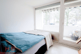 3-Zi. Hochparterrewohnung in Mahndorf mit Garagenstellplatz - Schlafzimmer mit Zugang zur Loggia