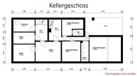 Grundriss Keller - RARITÄT! Flüsseviertel Neustadt: Mehrfamilienhaus mit Ladengeschäft