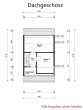 Dachgeschoss - Attraktives Reihenendhaus mit ca. 20 m² Ausbaureserve in Arsten