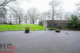 3-Zi. Hochparterrewohnung in Mahndorf mit Garagenstellplatz - Ausblick von der kleineren Loggia