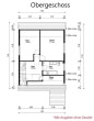 Grundriss Obergeschoss - Freistehendes Einfamilienhaus in ruhiger Lage mit großzügigen Garten