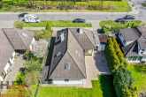 Freistehendes Einfamilienhaus Nähe Achterdiek-Park - Vogelperspektive
