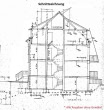 Schnittzeichnung - Voll vermietetes gepflegtes 3 Parteienhaus als Anlage